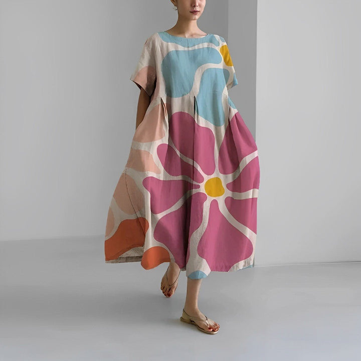 Maris | Women’s Oversized Dress featuring Bold Print