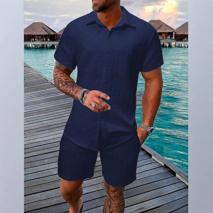 Naverio | Men’s Two-Piece Set in a easy summer expression