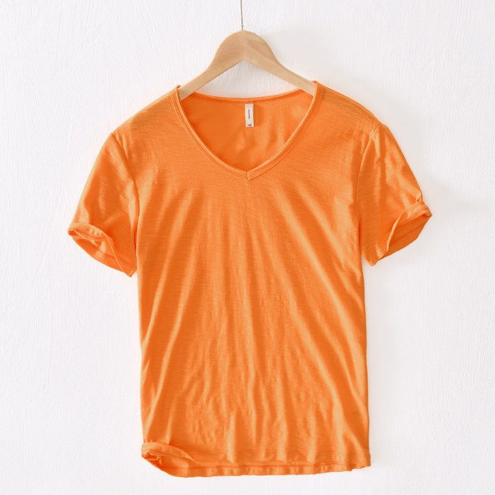 Milo | Men’s V-Neck T-Shirt for Everyday Comfort
