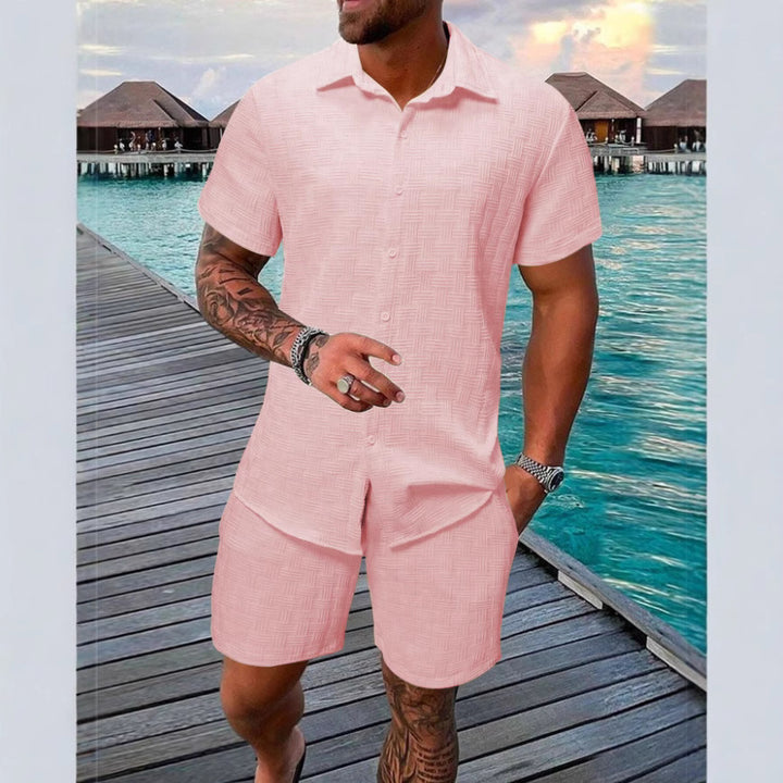 Naverio | Men’s Two-Piece Set in a easy summer expression