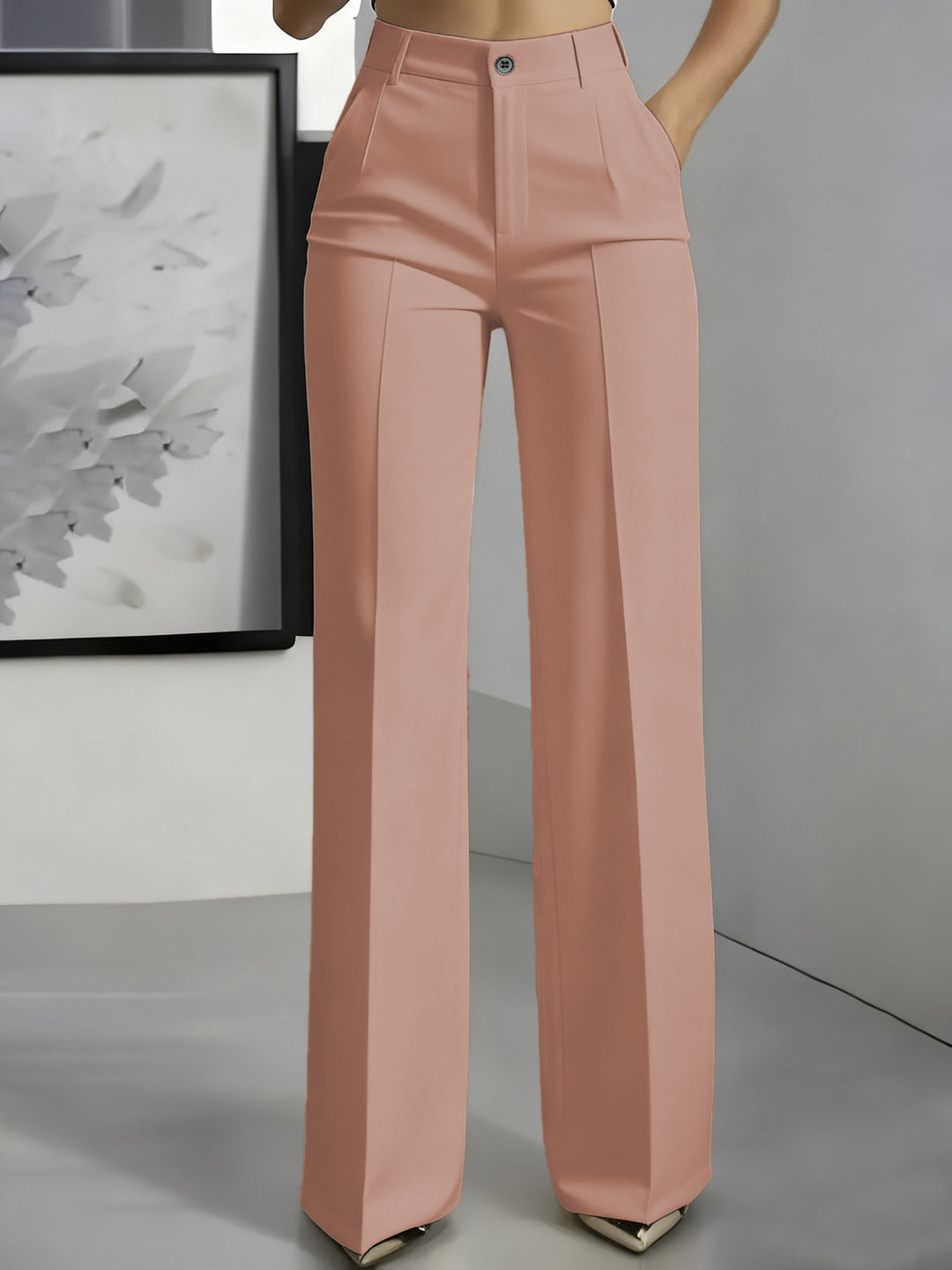 Virelta | Women’s High-Waist Trousers with straight-leg cut and tailored finish