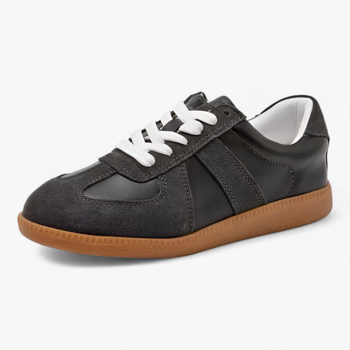 Marcon | Women’s Lace-Up Trainers with Elevated Contrast Sole