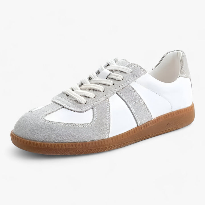 Marcon | Women’s Lace-Up Trainers with Elevated Contrast Sole