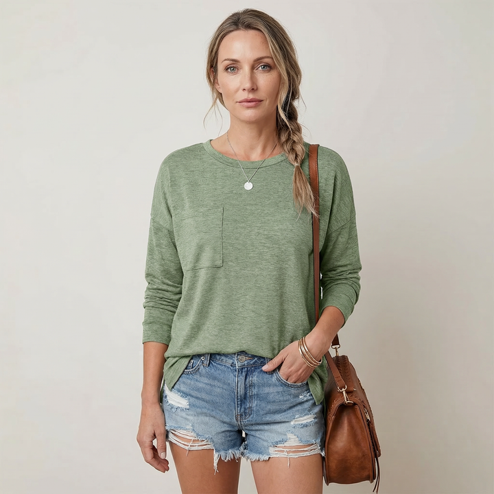 Amelia | Women’s Casual Long Sleeve Top