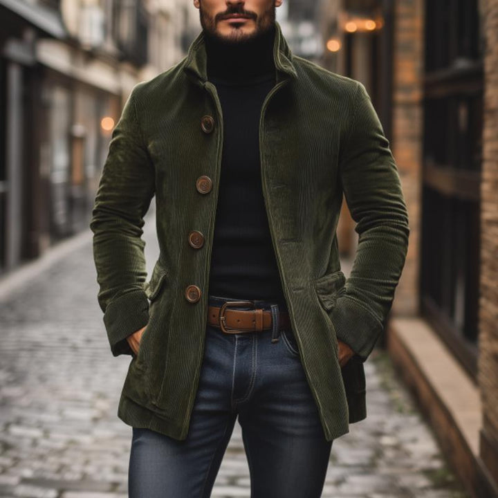 Benedict | Men’s Jacket in a Smart Button Front Style