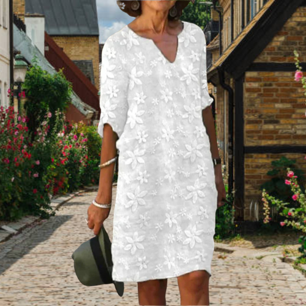Talia | Women’s Floral Shift Dress for Relaxed Summer