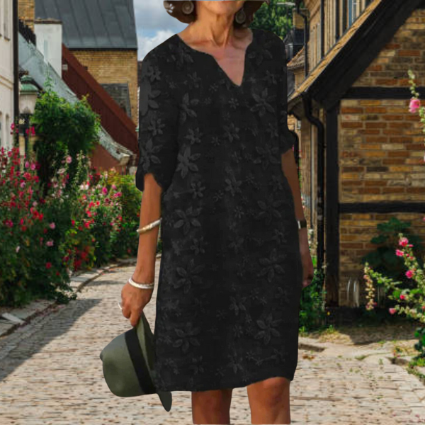 Talia | Women’s Floral Shift Dress for Relaxed Summer