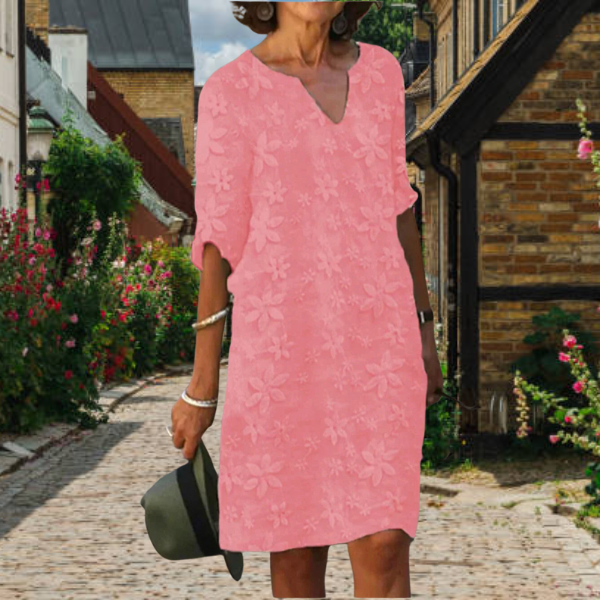 Talia | Women’s Floral Shift Dress for Relaxed Summer