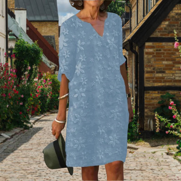 Talia | Women’s Floral Shift Dress for Relaxed Summer