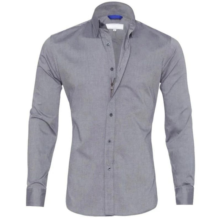 Kervion | Men’s Button-Up Shirt with clean defined build