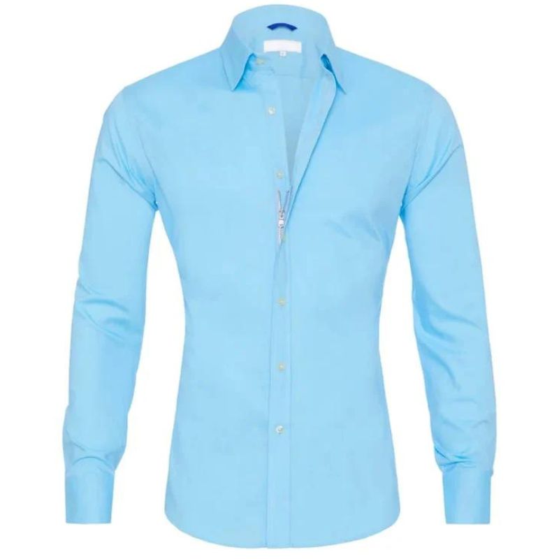 Kervion | Men’s Button-Up Shirt with clean defined build