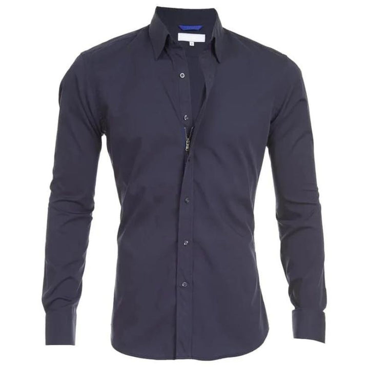 Kervion | Men’s Button-Up Shirt with clean defined build