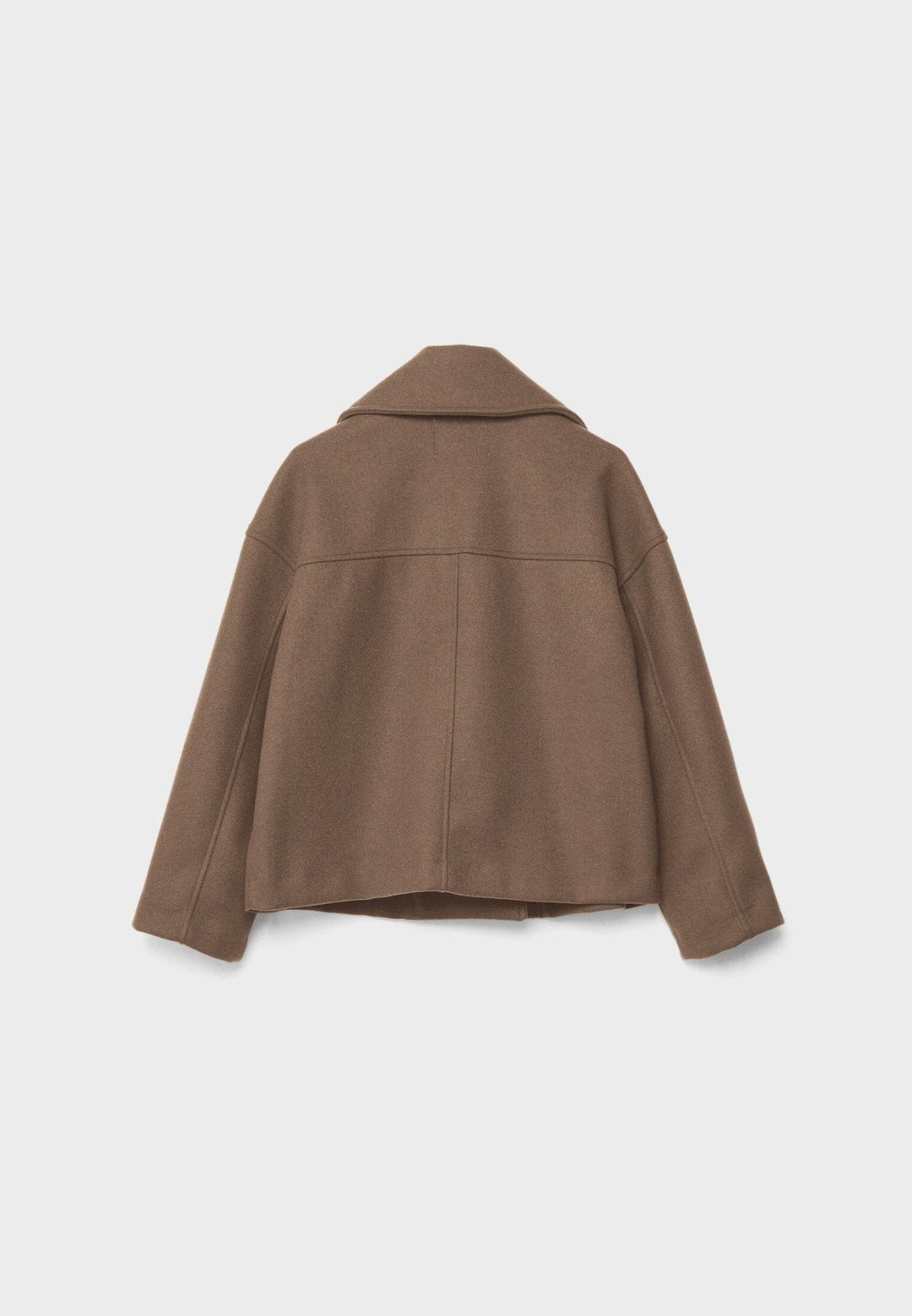 Aveline | Women’s Cropped Coat with Double-Breasted Front