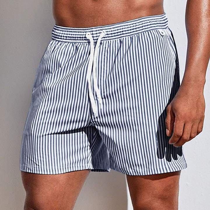 Rian | Men’s Striped Swim Shorts for Holiday Wear