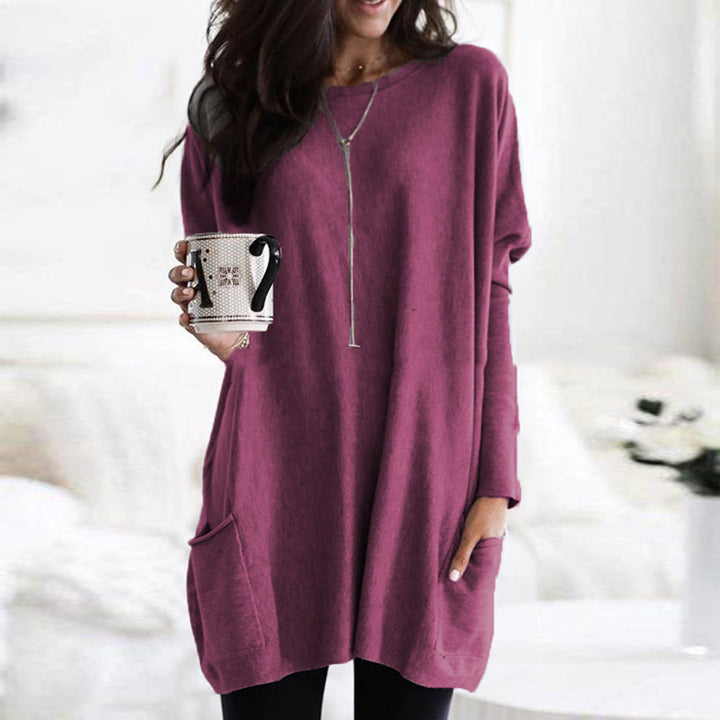 Maris | Women’s Oversized Tunic Dress with Pocket Detail