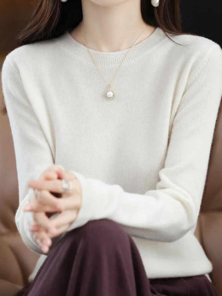 Serena | Women’s Crew Neck Sweater with Soft Feel