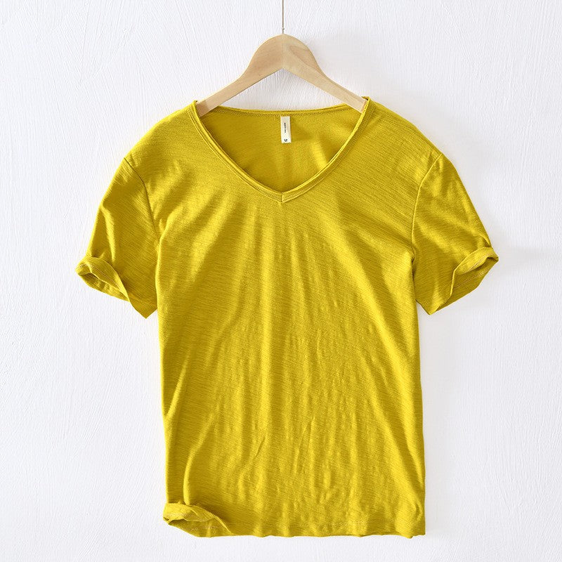 Milo | Men’s V-Neck T-Shirt for Everyday Comfort